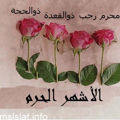 كلمة السر اسم يجمع ذو القعدة ذو الحجة محرم رجب الأشهر من 5 حروف