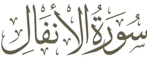 سبب نزول سورة الانفال