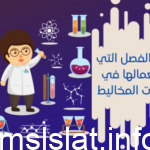 سم طريقة الفصل التي يمكن استعمالها في فصل مكونات المخاليط
