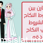 قارن بين شروط النكاح والشروط في النكاح فقه
