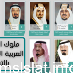 ملوك المملكة العربية السعودية بالترتيب