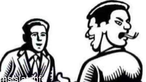 وصف ذو الوجهين بأنه شر الناس والمقصود بالناس