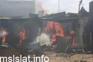 تفاصيل اللحظات الاخيرة في حريق جباليا
