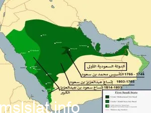 كانت نجد قبيل الدولة السعودية الأولى عبارة عن دويلات صغيرة جداً