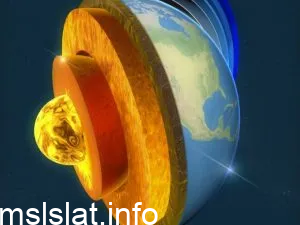 تتكون الأرض من ثلاث طبقات رئيسة هي