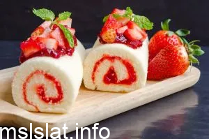طريقة عمل السويسرول