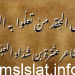لا يحمل الحقد من تعلو به الرتب شرح