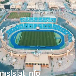 كم سعة ملعب فيصل بن فهد وعدد مقاعده