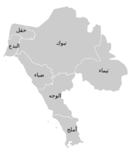 هل تبوك من الحدود الشماليه