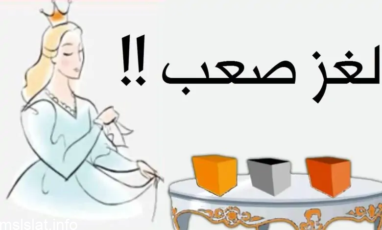 حل لغز دخل سبع وعشرين غزاله وفيلان