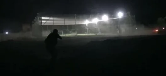 مقطع حادث ملعب كركوك مجزرة داعش بكركوك في الملعب الخماسي