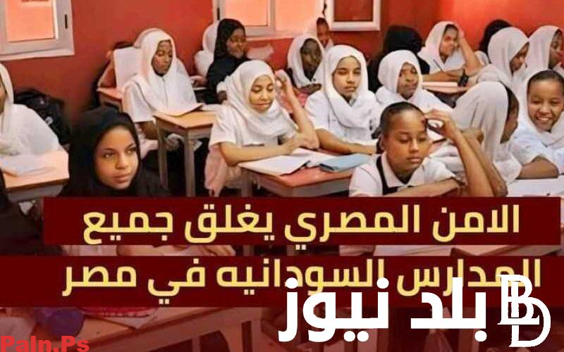 سبب اغلاق المدارس السودانية في مصر