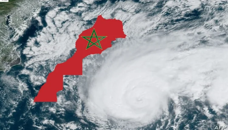 عاصفة استوائية المغرب