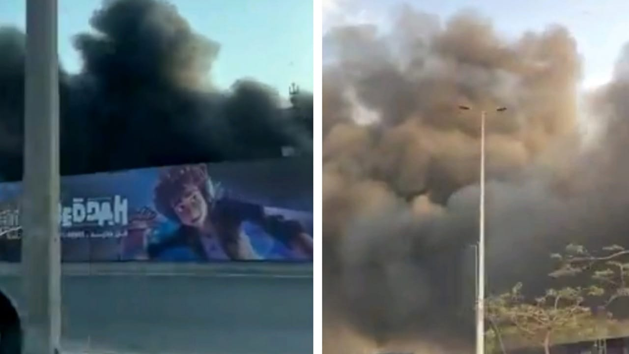 حريق السيتي ووك جده