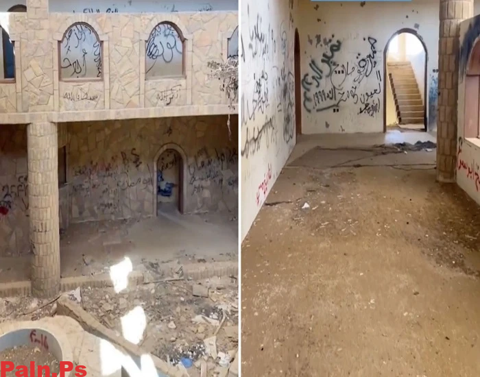 شاهد.. قصر ضخم مهجور وسط صحراء المزاحمية يثير الجدل