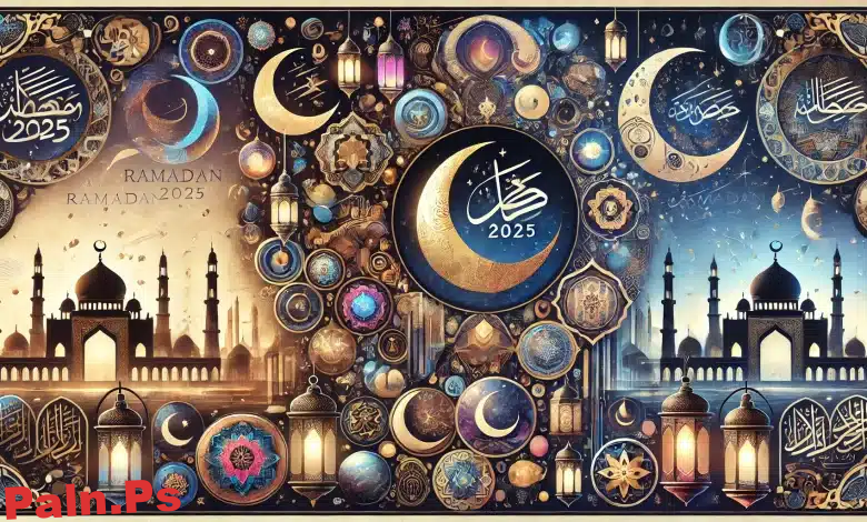 ثيمات رمضان 2025 جاهزة للطباعة بجودة عالية