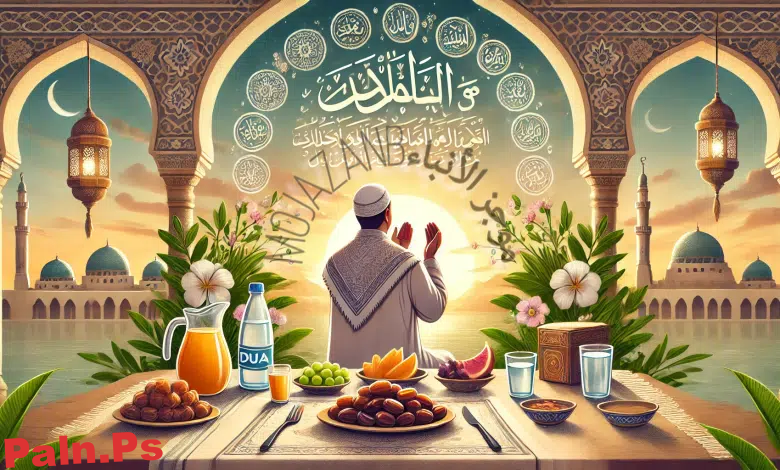 دعاء الصوم والفطور رمضان 2025 | دعاء الصائم عند الافطار مستجاب