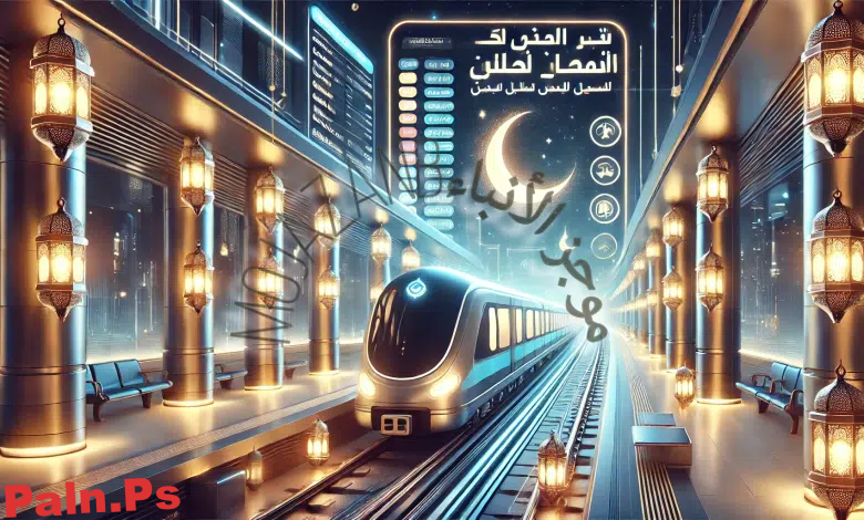 مواعيد مترو الرياض في رمضان
