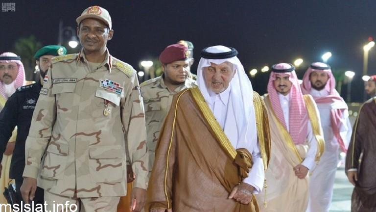 نائب رئيس المجلس الانتقالي في السودان يصل السعودية